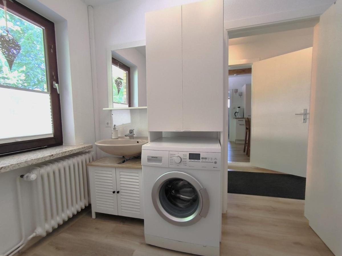 Ferienwohnung Zwischen Den Meeren - Schoene Und Gemuetliche Fewo Mit Garten Dorpstedt Exteriér fotografie